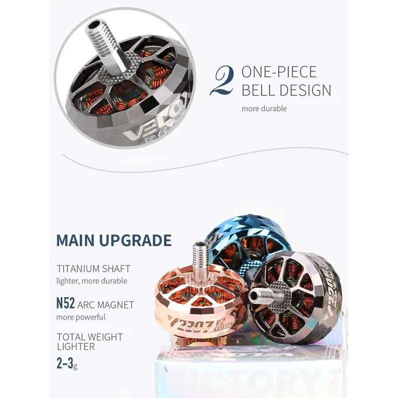T-motor VELOX SERIES V2208 V2  - Drone Rc Y Series avis et prix