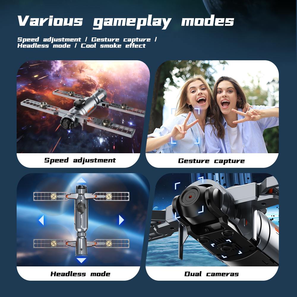 Tail Flame Effect Drone 8K Cam - Drone Rc Price avis et prix