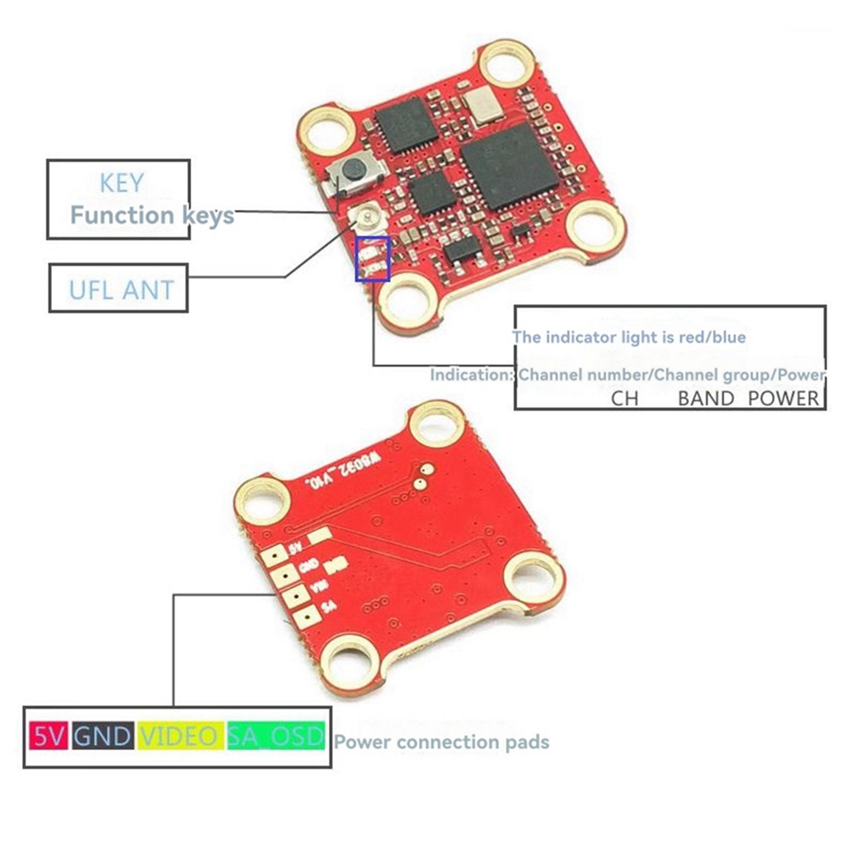 【HOT-PRICE!】2X 5.8G 400Mw VTX  - Drone Rc Price avis et prix