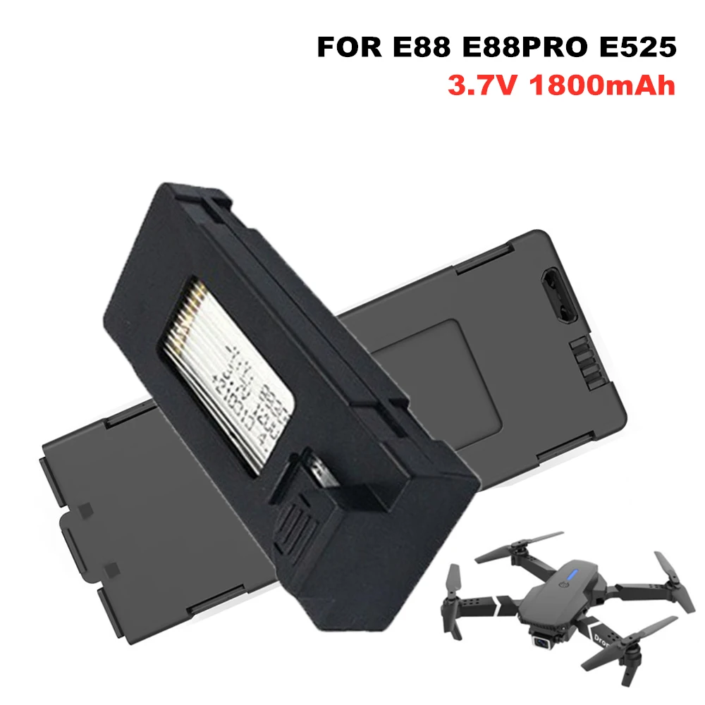 E88 Drone Battery 3.7V 1800mAh - Drone Rc Game avis et prix