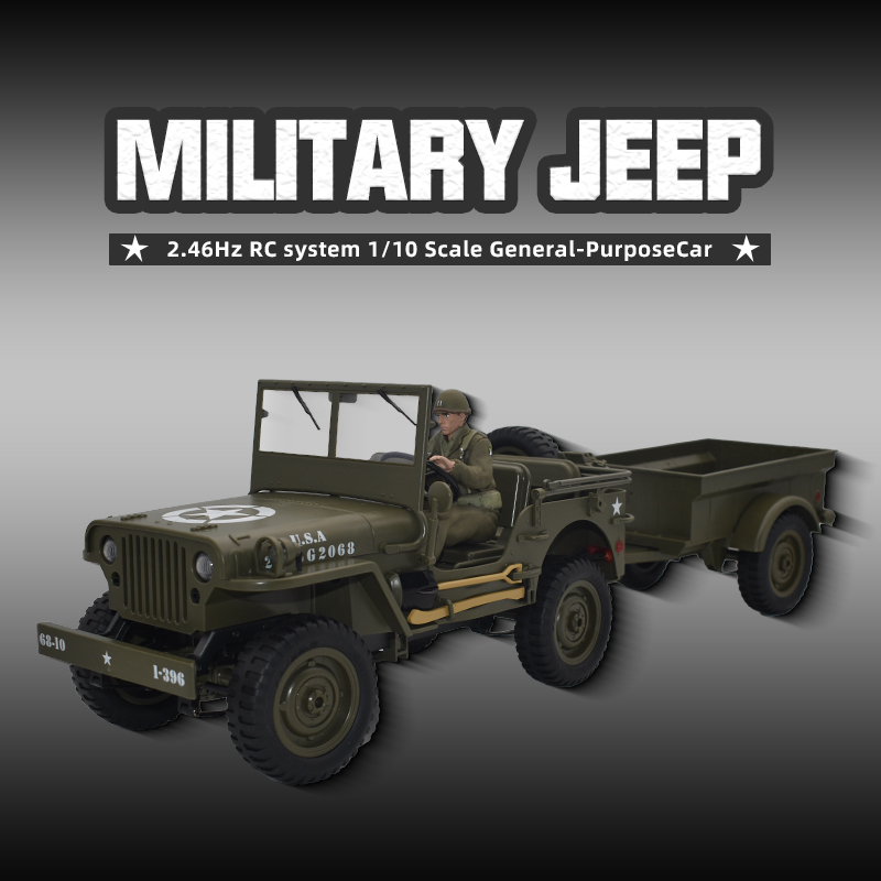JJRC C8815 Rc car 1941 JEEP WI - Drone Or Rc Car avis et prix