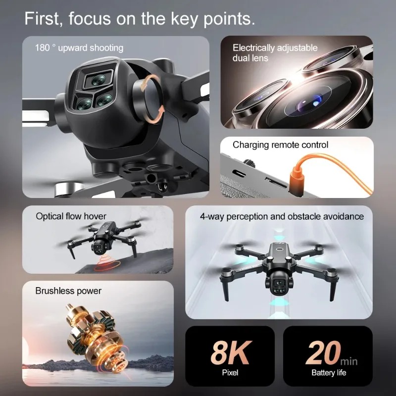 NEW V156 Max Drone Professiona - Drone E88Pro Rc 4K avis et prix