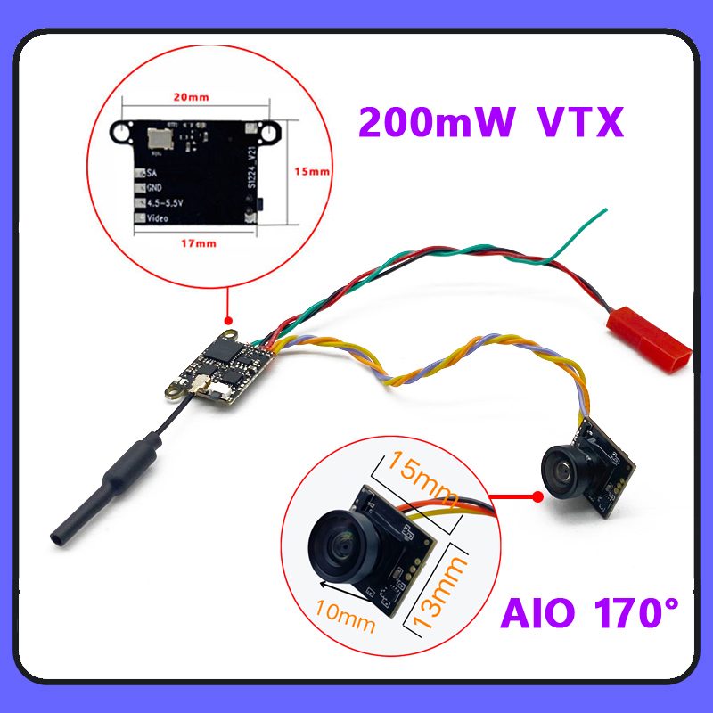 SLONWAKE 5.8G 1200TVL FPV Came - Drone Rc Control avis et prix