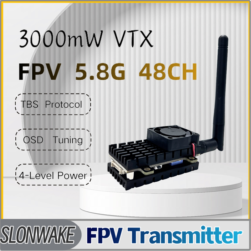 SLONWAKE 5.8G 3000mW Simulatio - Vtx Video Transmitter avis et prix