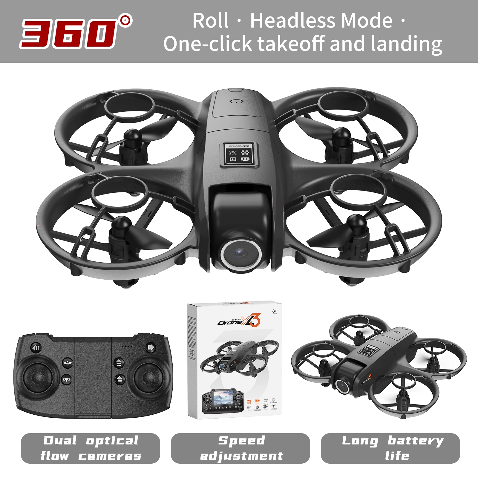 New YL3 RC Drone 8K 1080P Wide - Drone Rc Explorer avis et prix