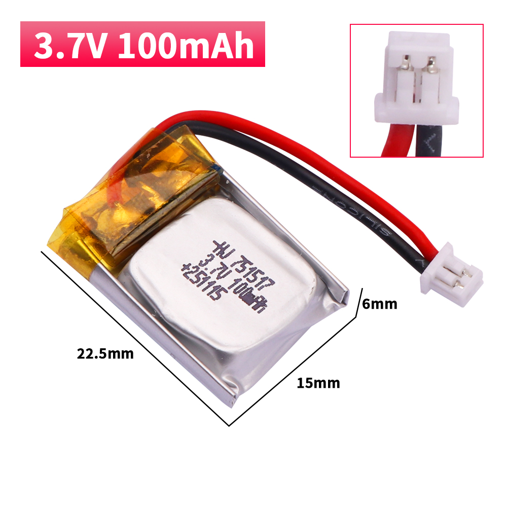 3.7V 100mah Lipo Battery FQ777 - Drone Fq777 Rc Quadcopter avis et prix