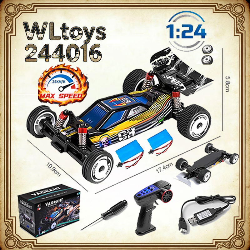 WLtoys 244016 1:24 RC Car 2.4G - Drone Or Rc Car avis et prix