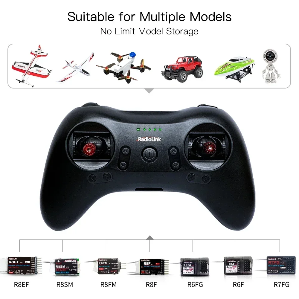 Radiolink New T8S 2.4G 8 Chann - Drone Rc Game avis et prix