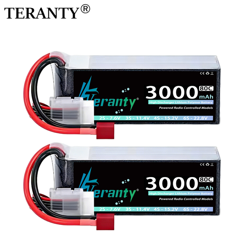 2Pcs TERANTY 14.8V 15.2V Lipo  - Drone Rc Truck avis et prix