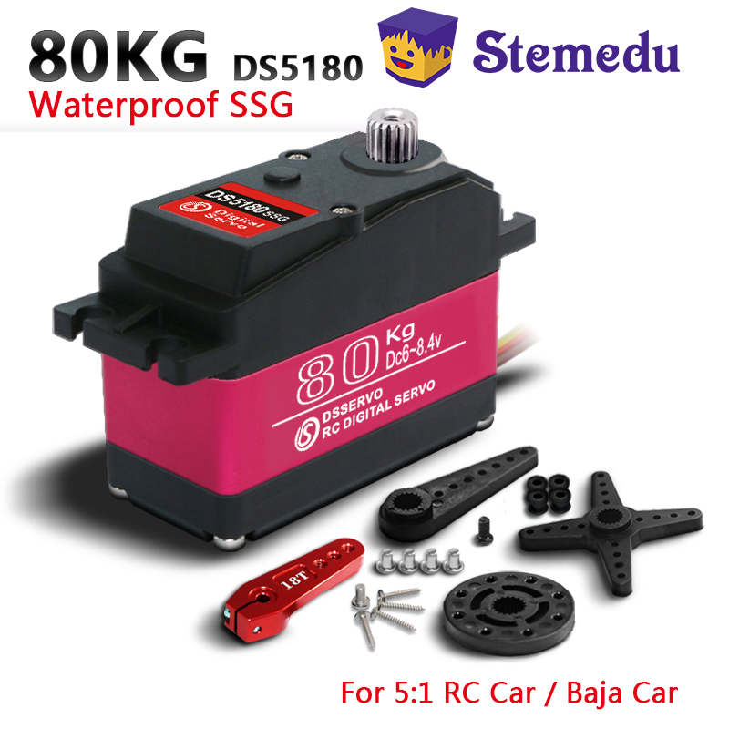 Dsservo Waterproof DS5180 80KG - Rc Car Servo avis et prix