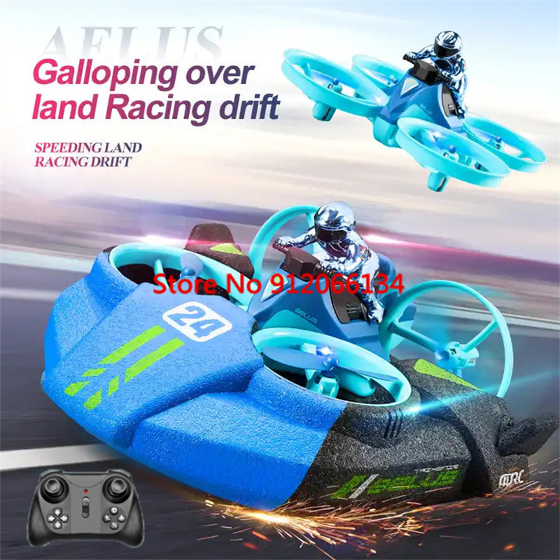 2.4G RC Plane Car Boat 3 In 1  - Drone Rc Game avis et prix