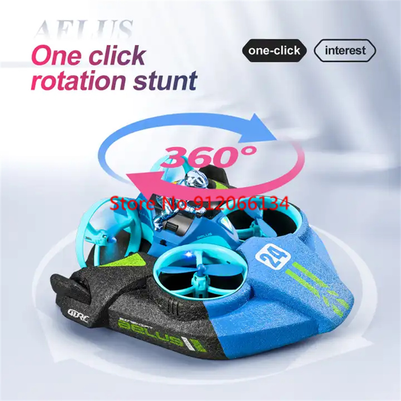2.4G RC Plane Car Boat 3 In 1  - Drone Rc Game avis et prix