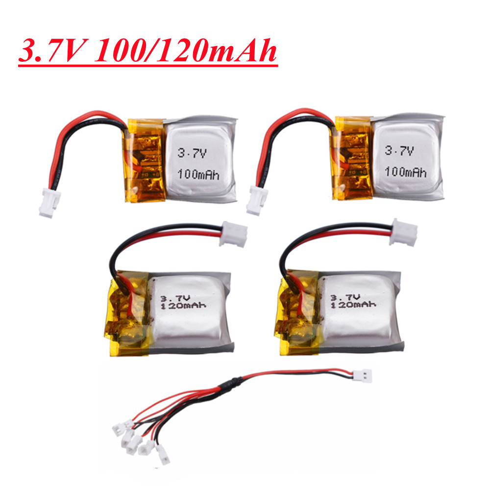 3.7V 100mAh 120mAh Lipo Batter - Drone Fq777 Rc Quadcopter avis et prix