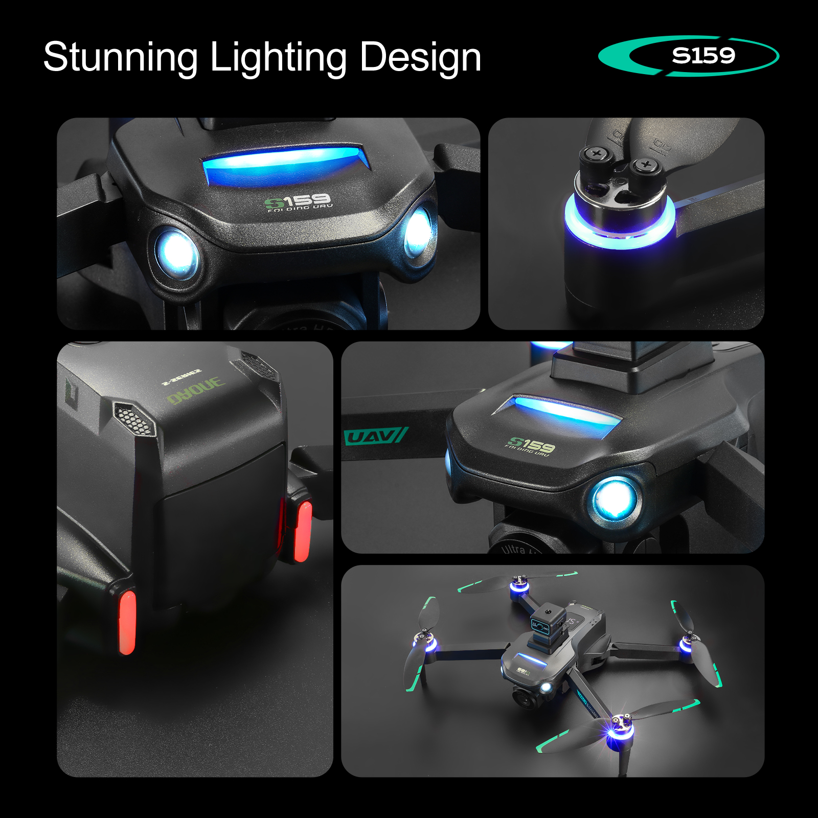 S159 GPS Drone 4K Profesional  - Drone Rc Explorer avis et prix