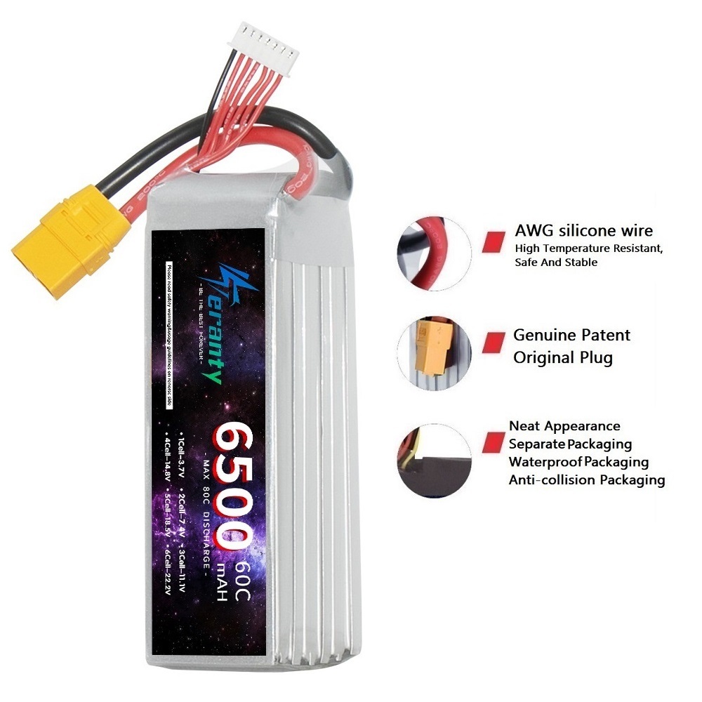TERANTY 6S 22.2V Lipo Battery  - Drone Rc Truck avis et prix