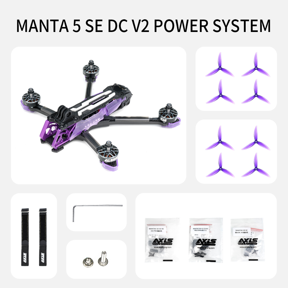 2026 Axisflying Manta 5 SE DC  - Drone Frame 5 Inch avis et prix
