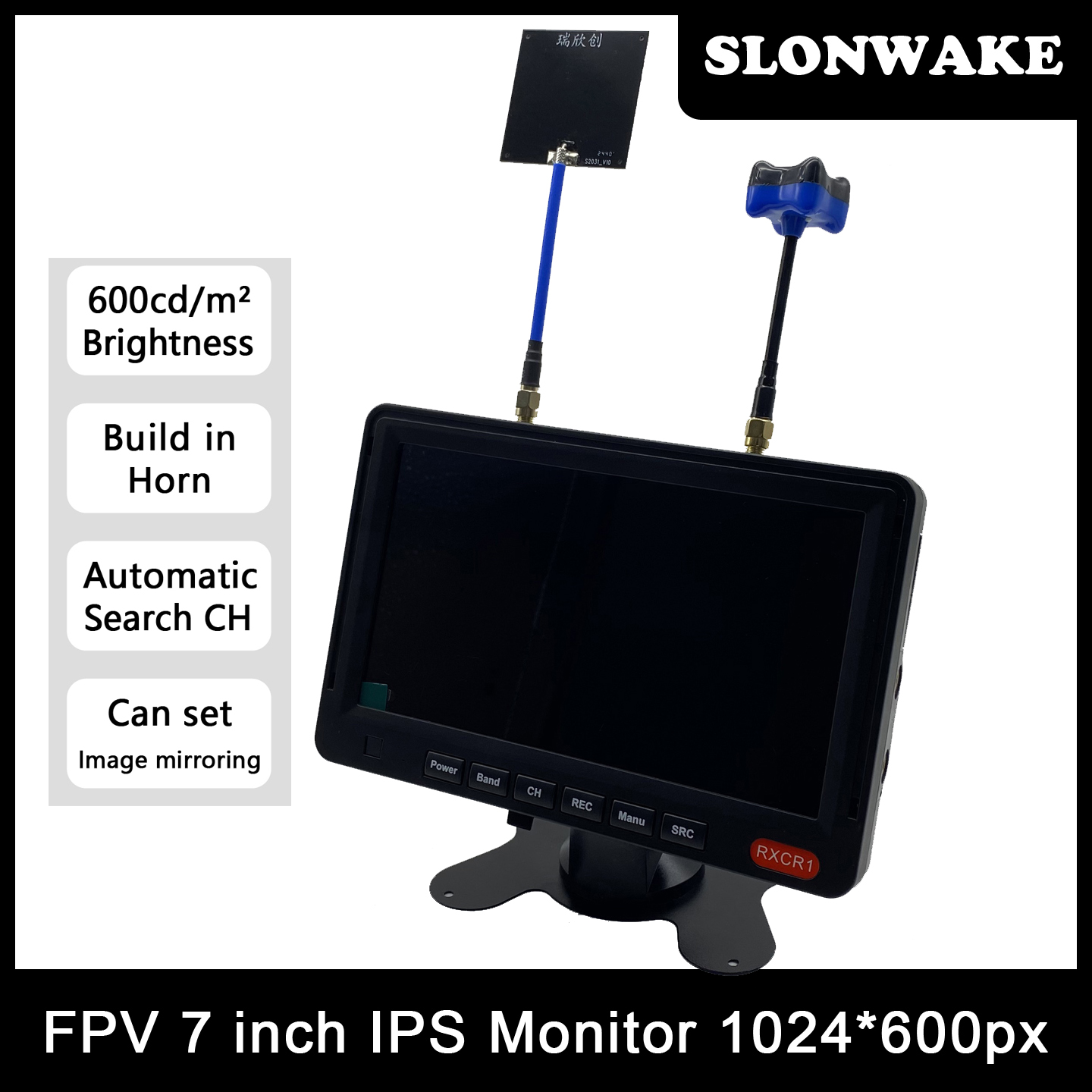5.8G 48CH 7 Inch FPV Monitor 1 - Vtx Video Transmitter avis et prix